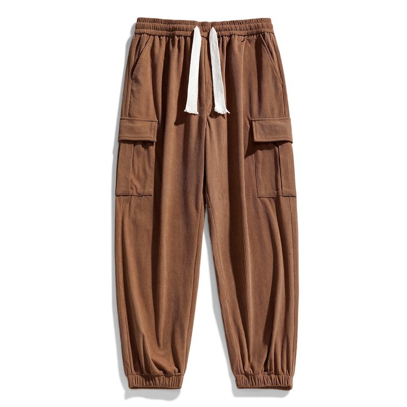 Drawstring Cargo Joggers