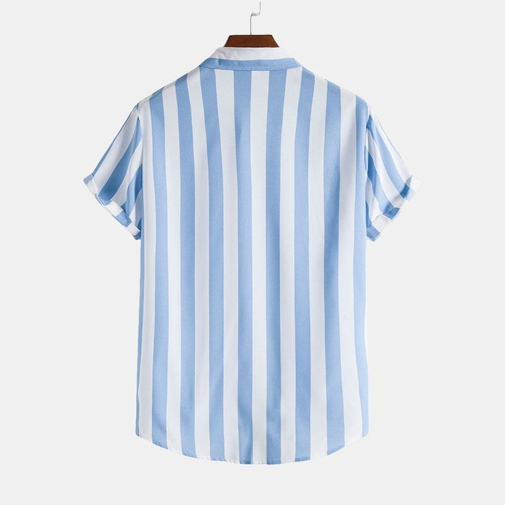 Wide Stripes Cotton Shirts