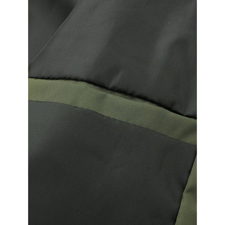 Detachable Hooded Bomber Jacket