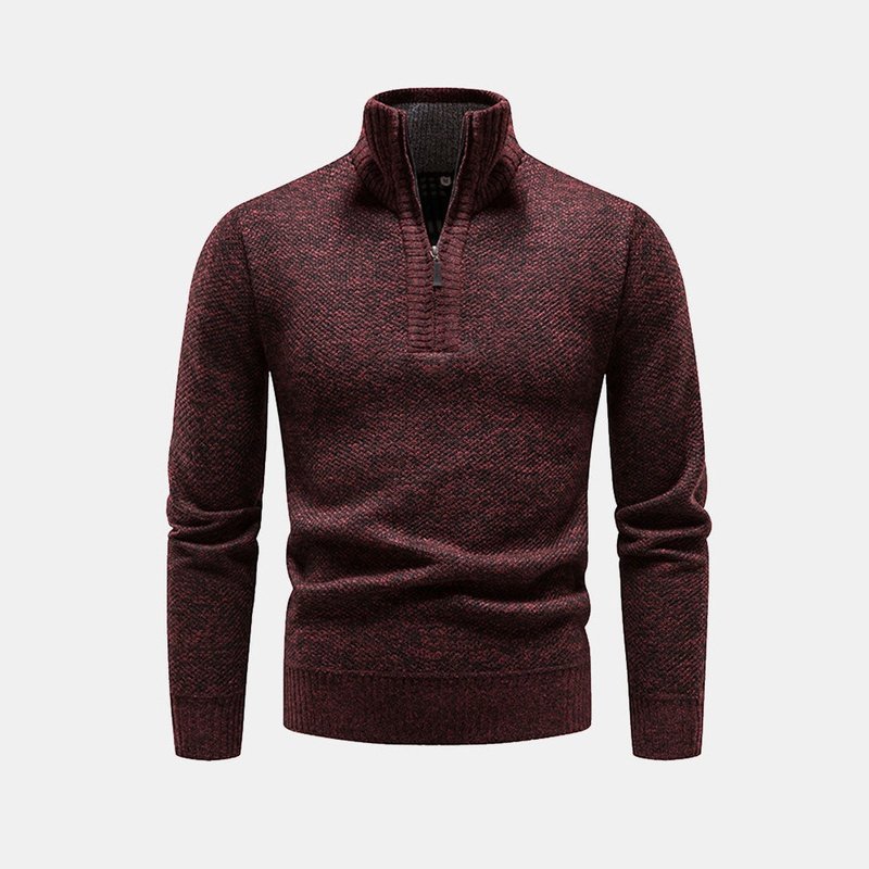 Man Half Zip Sweater