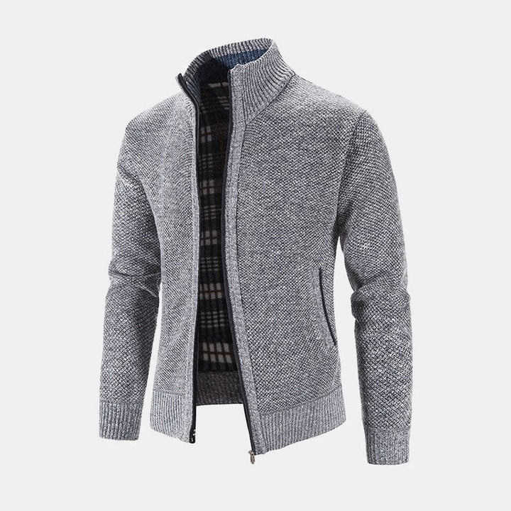 Man Zip Up Sweater
