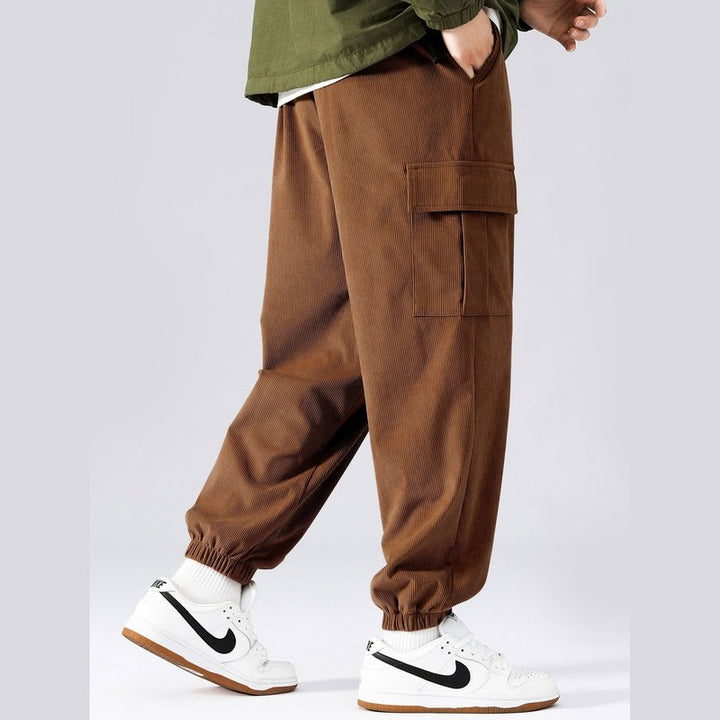 Drawstring Cargo Joggers