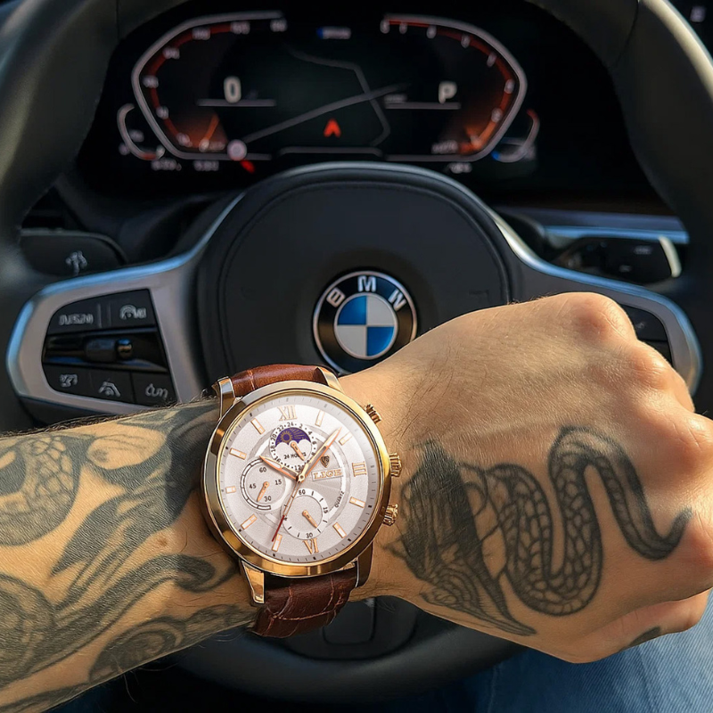 LIGE Classic Sports Watch