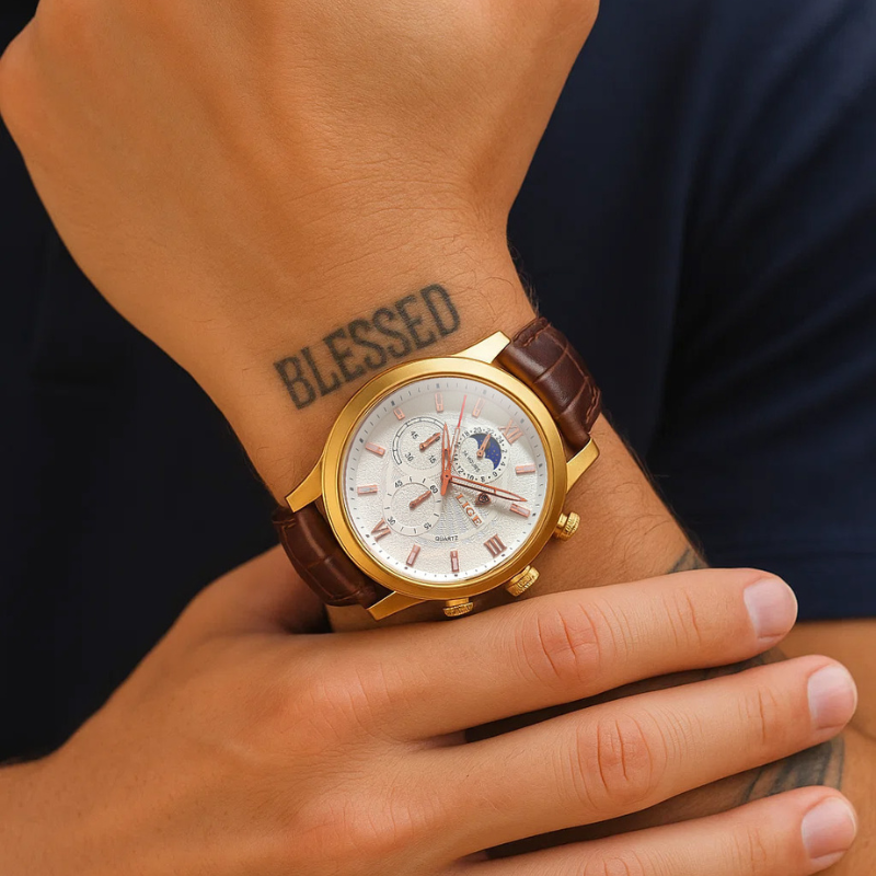 LIGE Classic Sports Watch