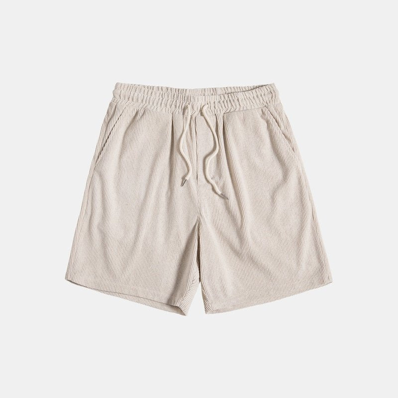 Corduroy Shirt And Shorts