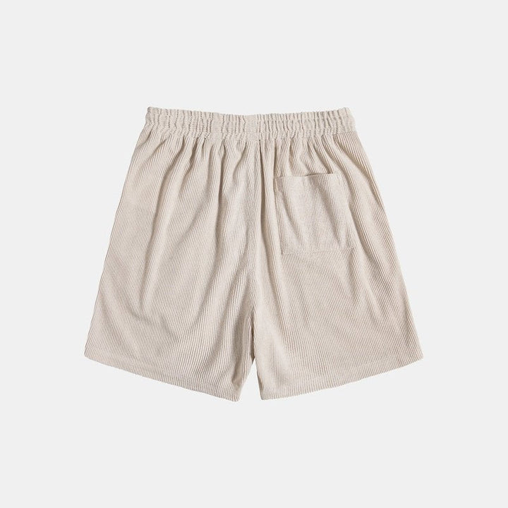 Corduroy Drawstring Shorts