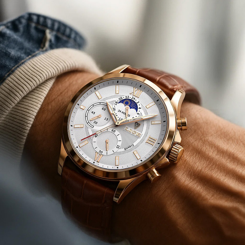 LIGE Classic Sports Watch