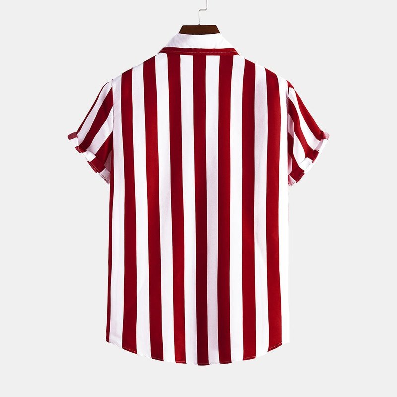Wide Stripes Cotton Shirts