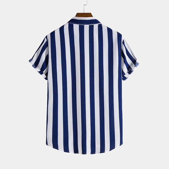 Wide Stripes Cotton Shirts