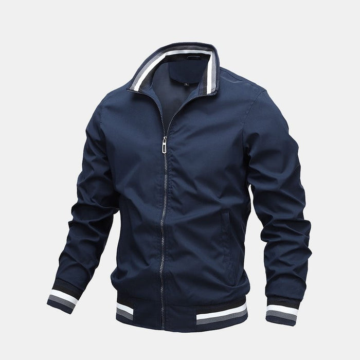 Zip Through Harrington Jacket