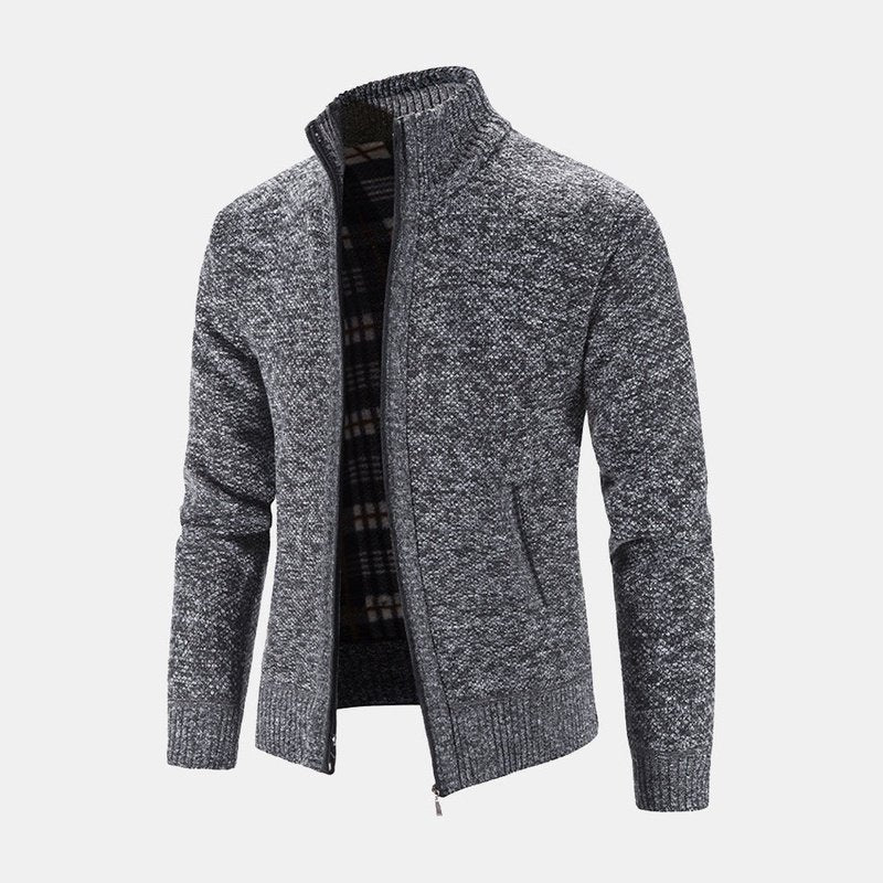 Man Zip Up Sweater