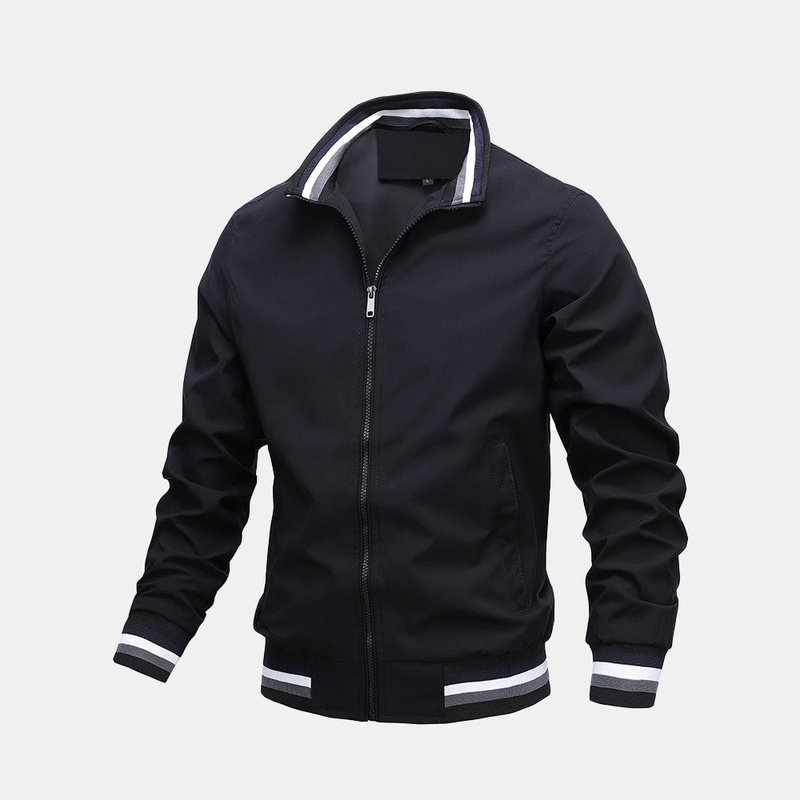 Zip Through Harrington Jacket