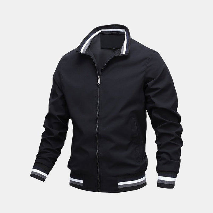 Zip Through Harrington Jacket