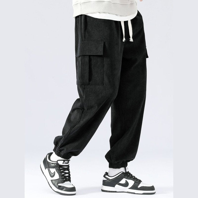 Drawstring Cargo Joggers