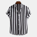 Wide Stripes Cotton Shirts