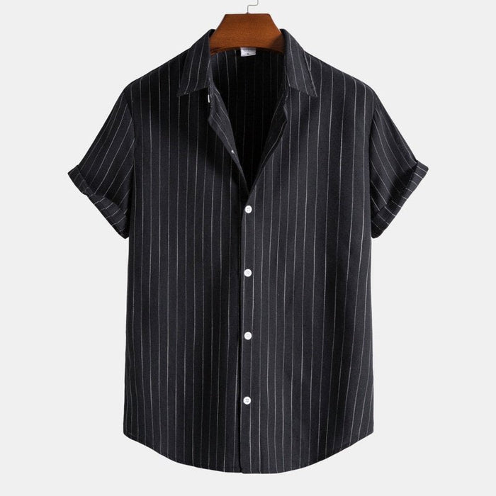 Regular Fit Stripes Shirts
