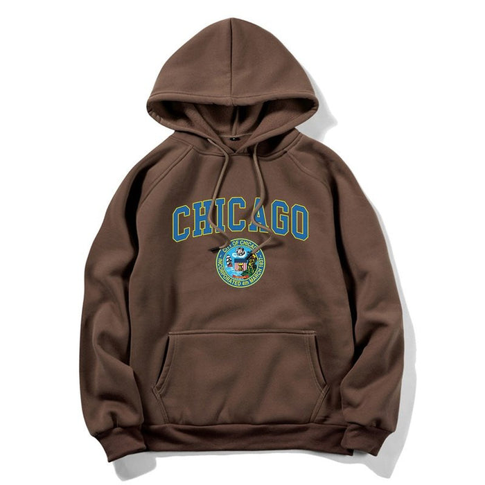 Chicago Print Hoodie