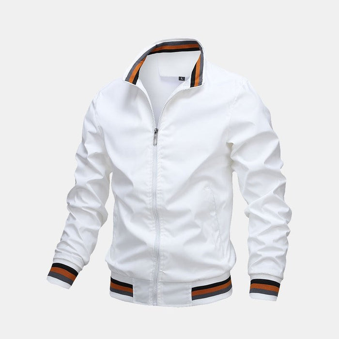 Zip Through Harrington Jacket