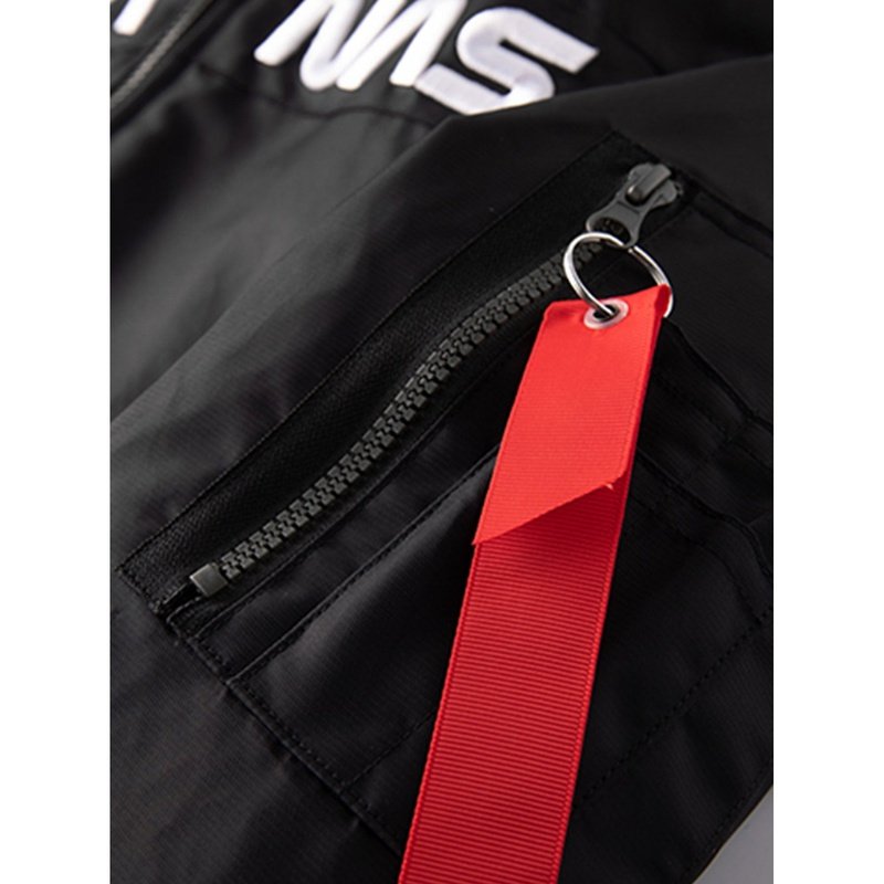 NASA Embroidery Hooded Jacket