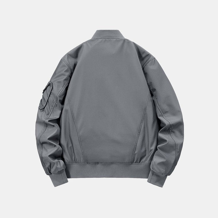 Multi Pockets Bomber Jacket
