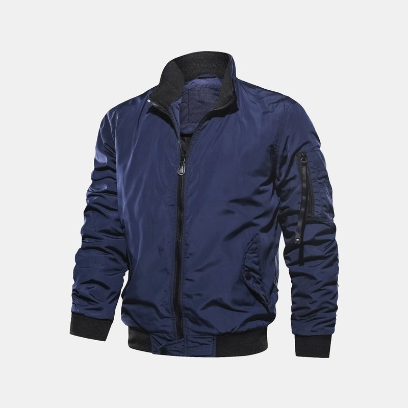 Quilted Lined Funnel Jacket