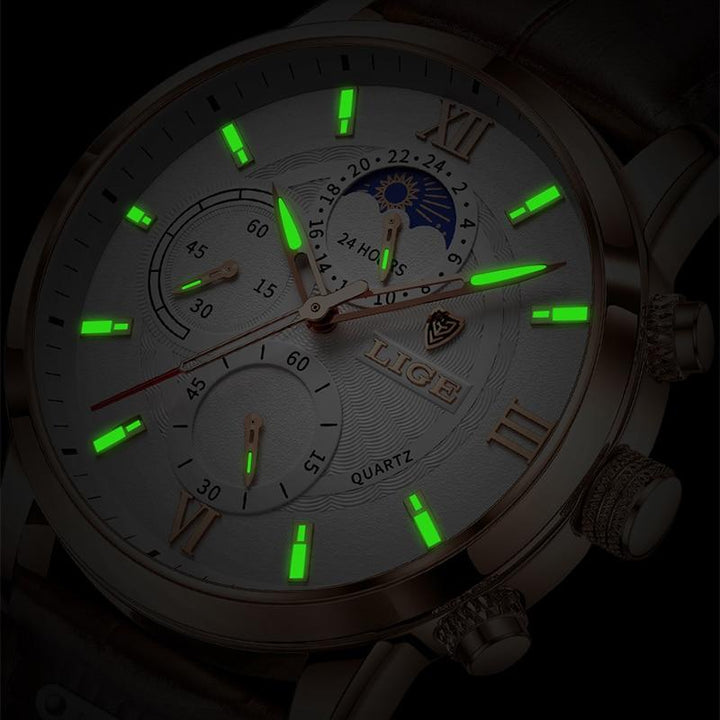 LIGE Classic Sports Watch